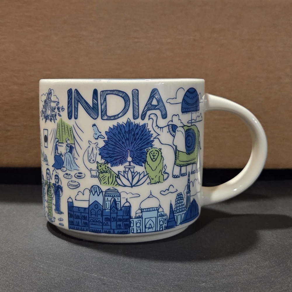 India Starbuck Been There Series Mug